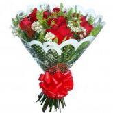 Bouquet de Flores c/ 1 dúzia de Rosas